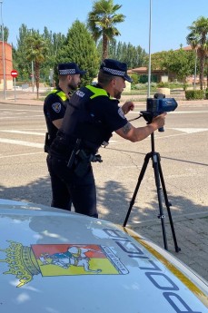 La Policia Local pone en marcha una campaña de control de velocidad