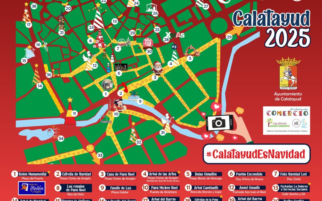 Calatayud continúa brillando con su programación navideña